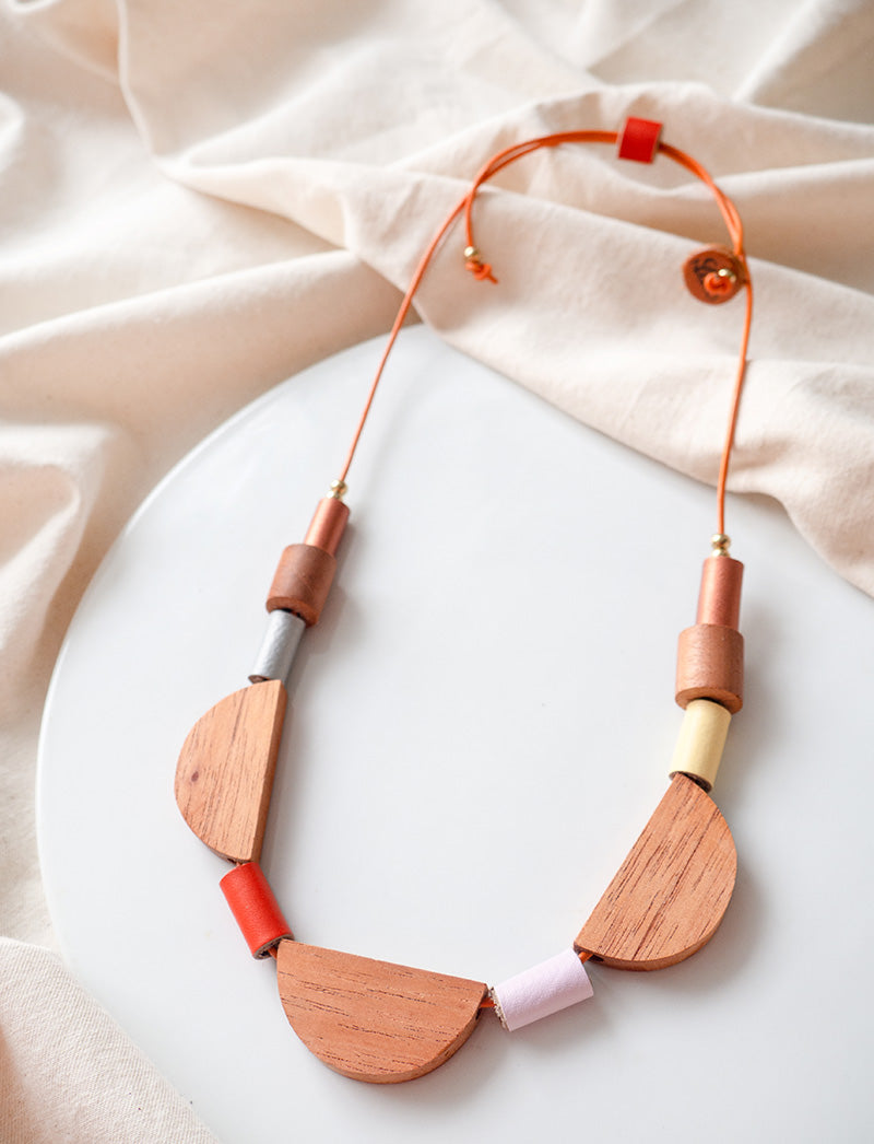 Collar Natura en cobre