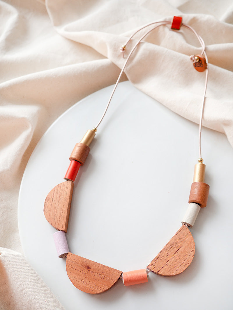 Collar Natura en dorado