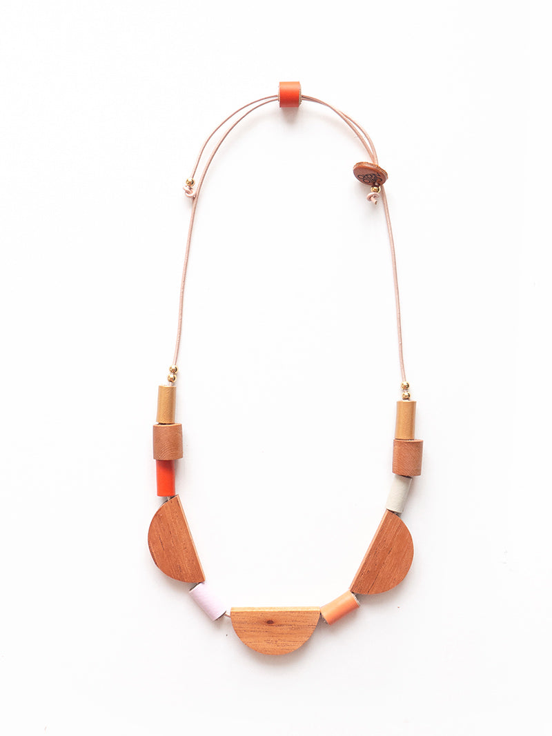 Collar Natura en dorado