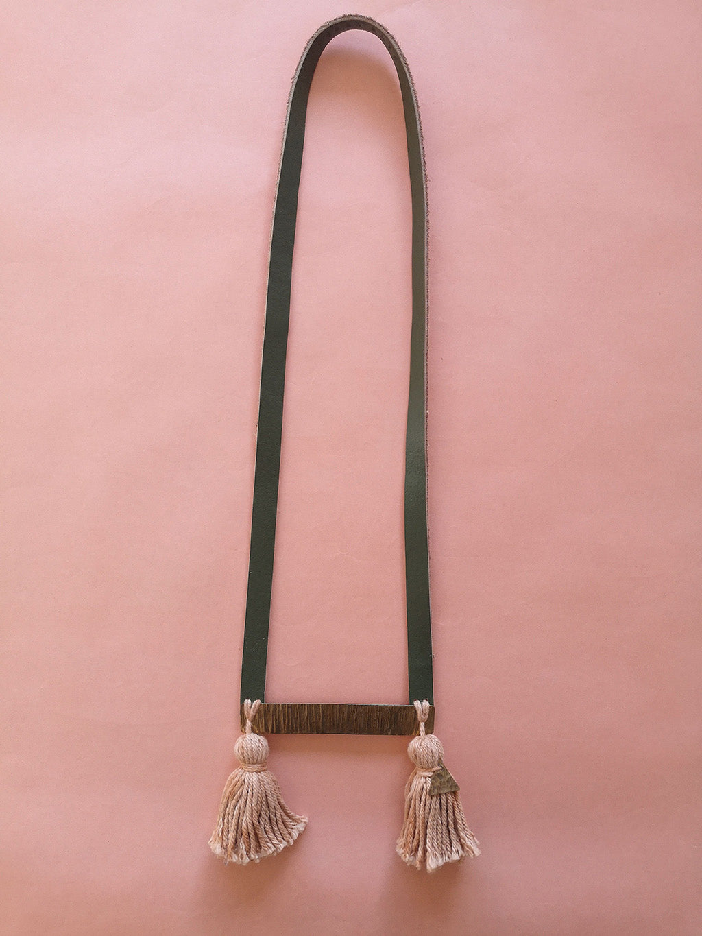Collar Sara, incluye aretes de bronce