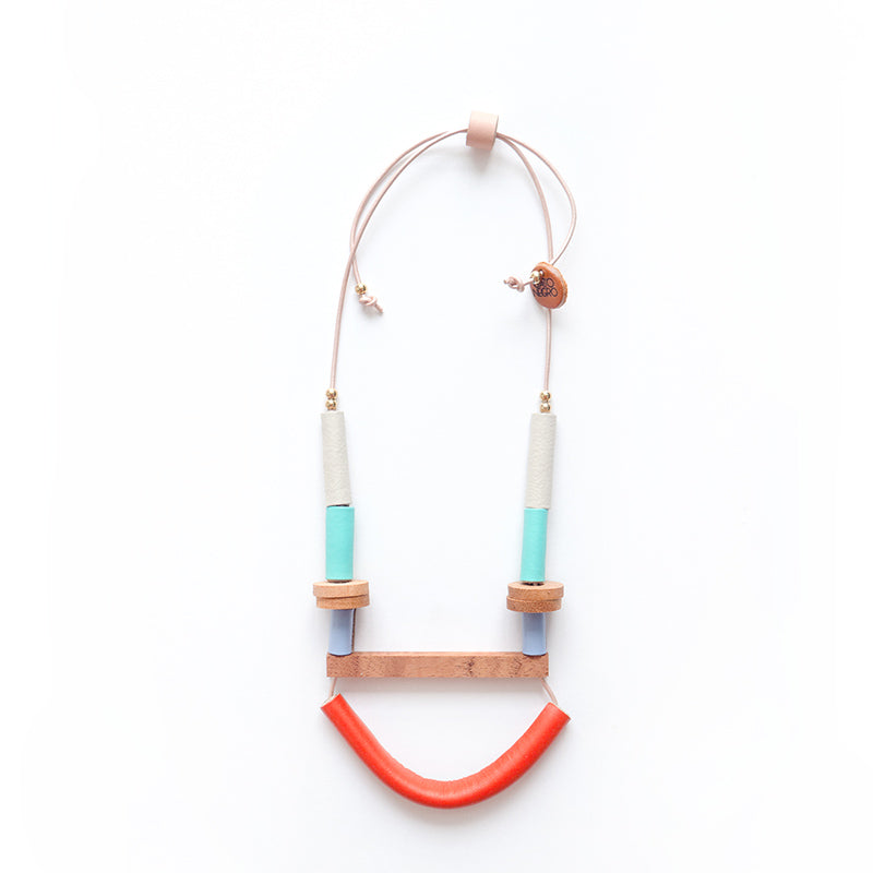 Collar Tribu naranja colección Nativa