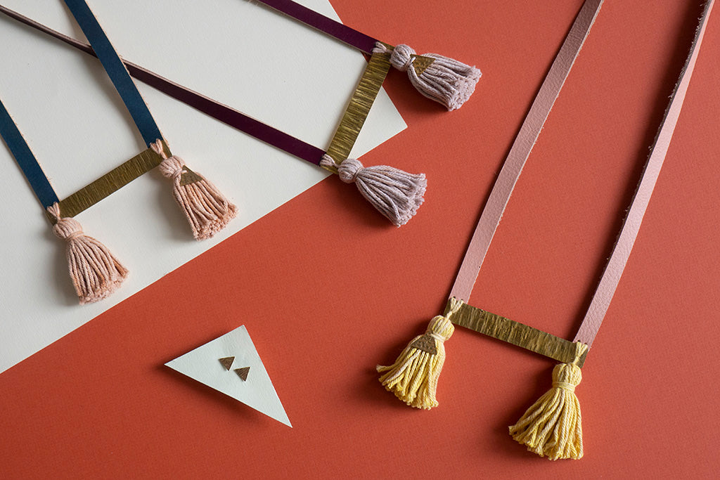 Collar Sara, incluye aretes de bronce