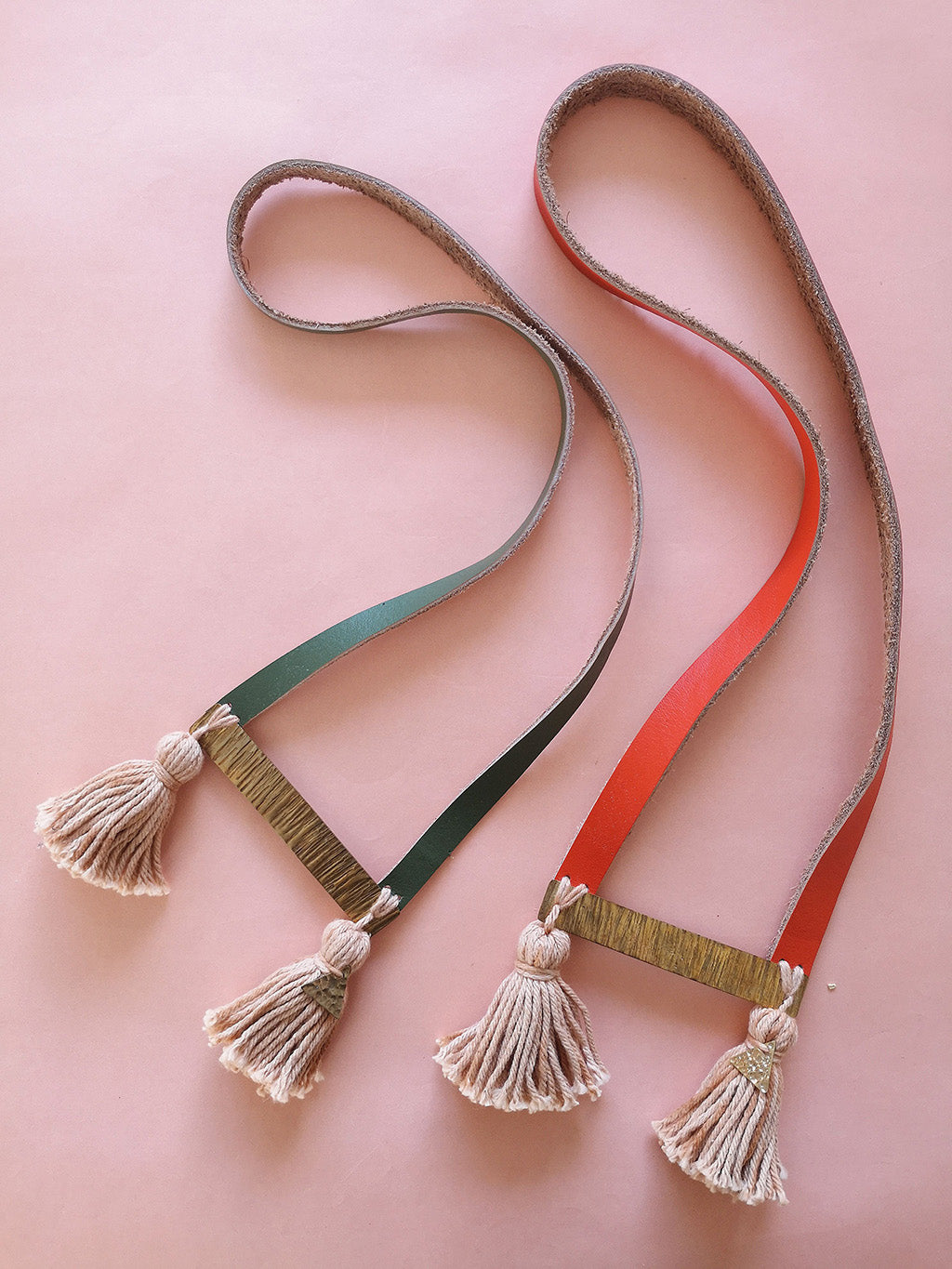 Collar Sara, incluye aretes de bronce