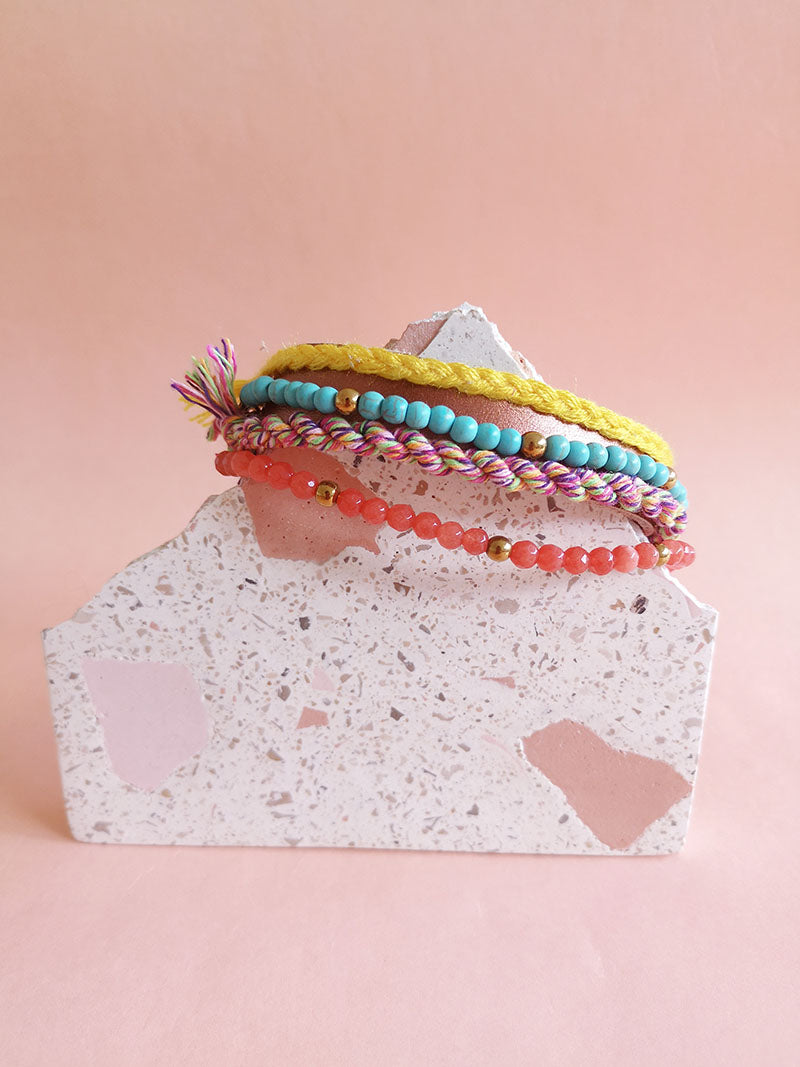 pulsera boho cobre Gato Negro