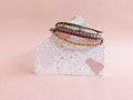 pulsera boho rojo Gato Negro